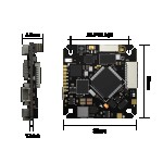 Hot Sales IFlight Borg F7 AIO 2-4S Stack Integrated ESC ELRS 2.4GHz & Antenna With 16MB Blackbox ICM42688 for Drone